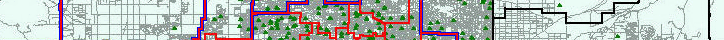 Phoenix, AZ Area Map derived from TIGER/Line files