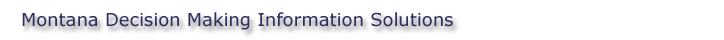 Montana Decision Making Information Solutions
